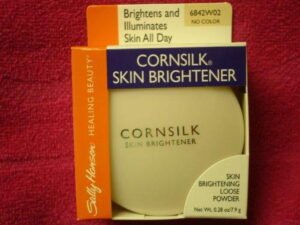 sally hansen corn silk shine control skin brightener loose powder 0.28 oz