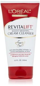 L'Oreal Paris RevitaLift Radiant Smoothing Facial Cream Cleanser 5 Fl. Oz