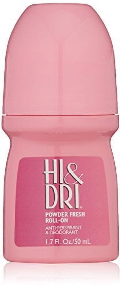 Revlon Hi & Dri Powder Fresh Roll-on Anti-Perspirant & Deodorant 1.7 Oz