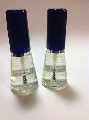 CoverGirl Continuous Color 3-in-1 Nail Polish #004 CLEAR ICE NEW.