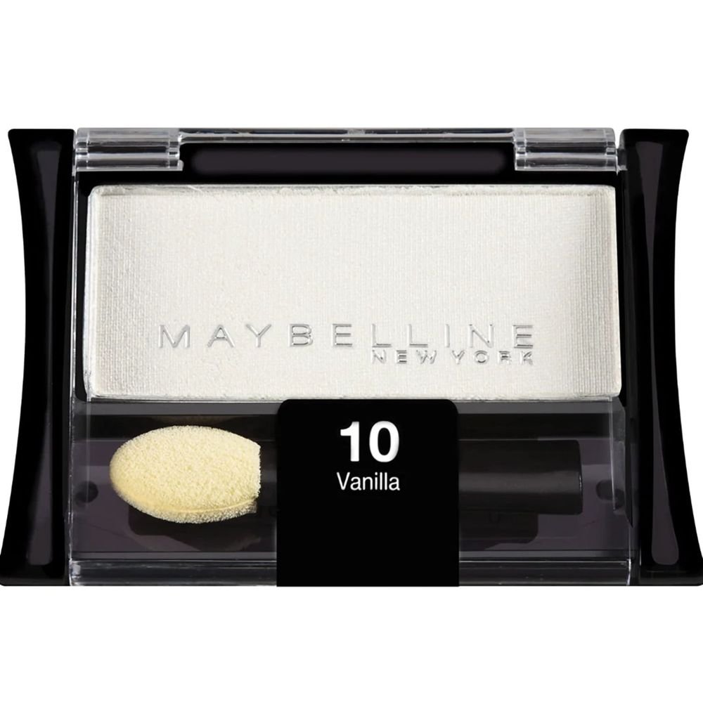 Maybelline Expert Wear Eye Shadow Singles, Vanilla 10 - 2 Ea