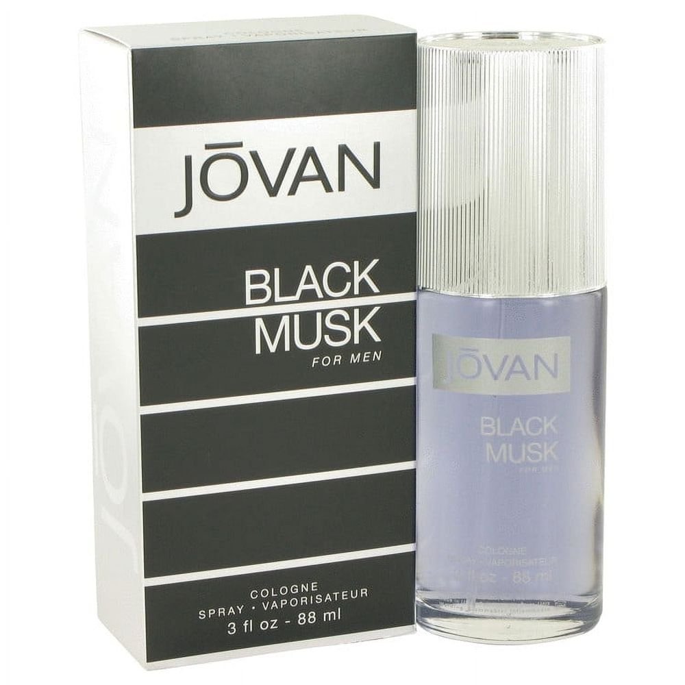 Jovan Black Musk by Jovan Cologne Spray 3 oz-90 ml-Men