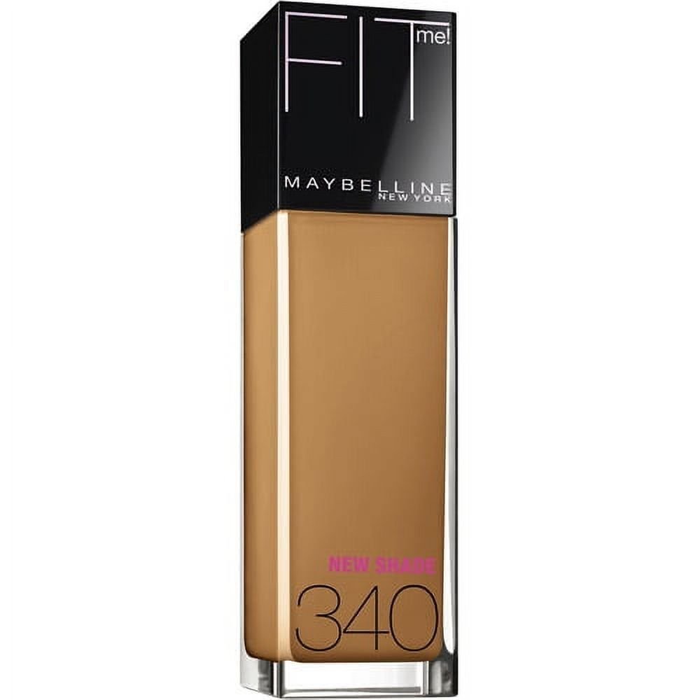 **Discontinued** Maybelline Fit Me Dewy + Smooth Liquid Foundation Makeup with SPF 18, Cappuccino, 1 fl. oz.