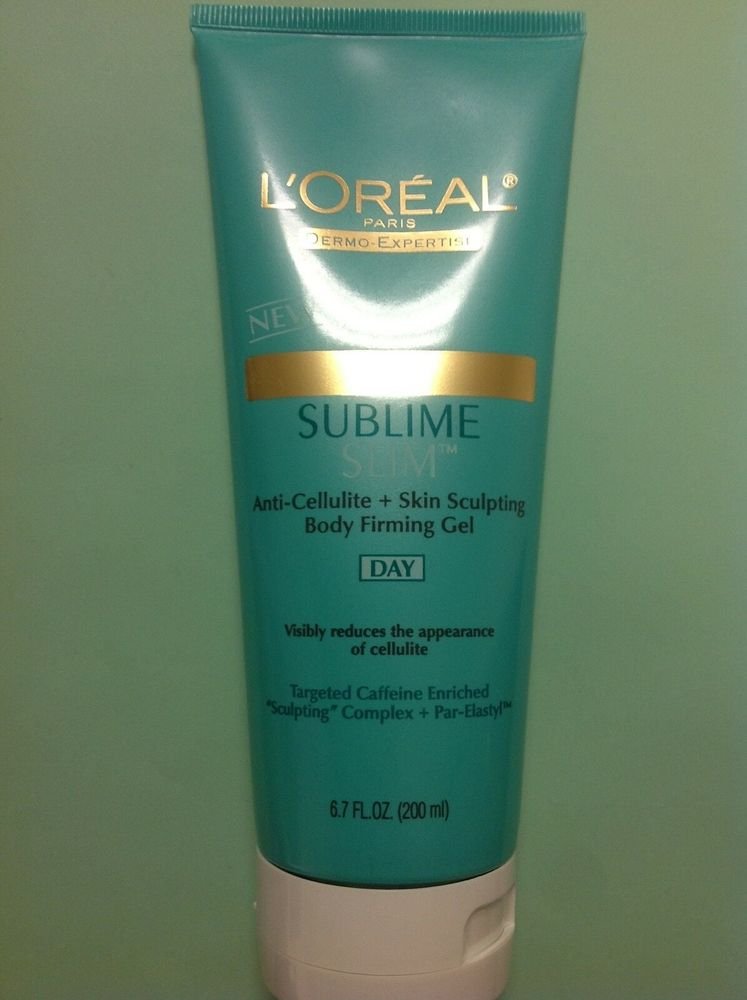L'Oreal Sublime Slim Anti-Cellulite +Skin Sculpting Body Firming Gel ( DAY ) .