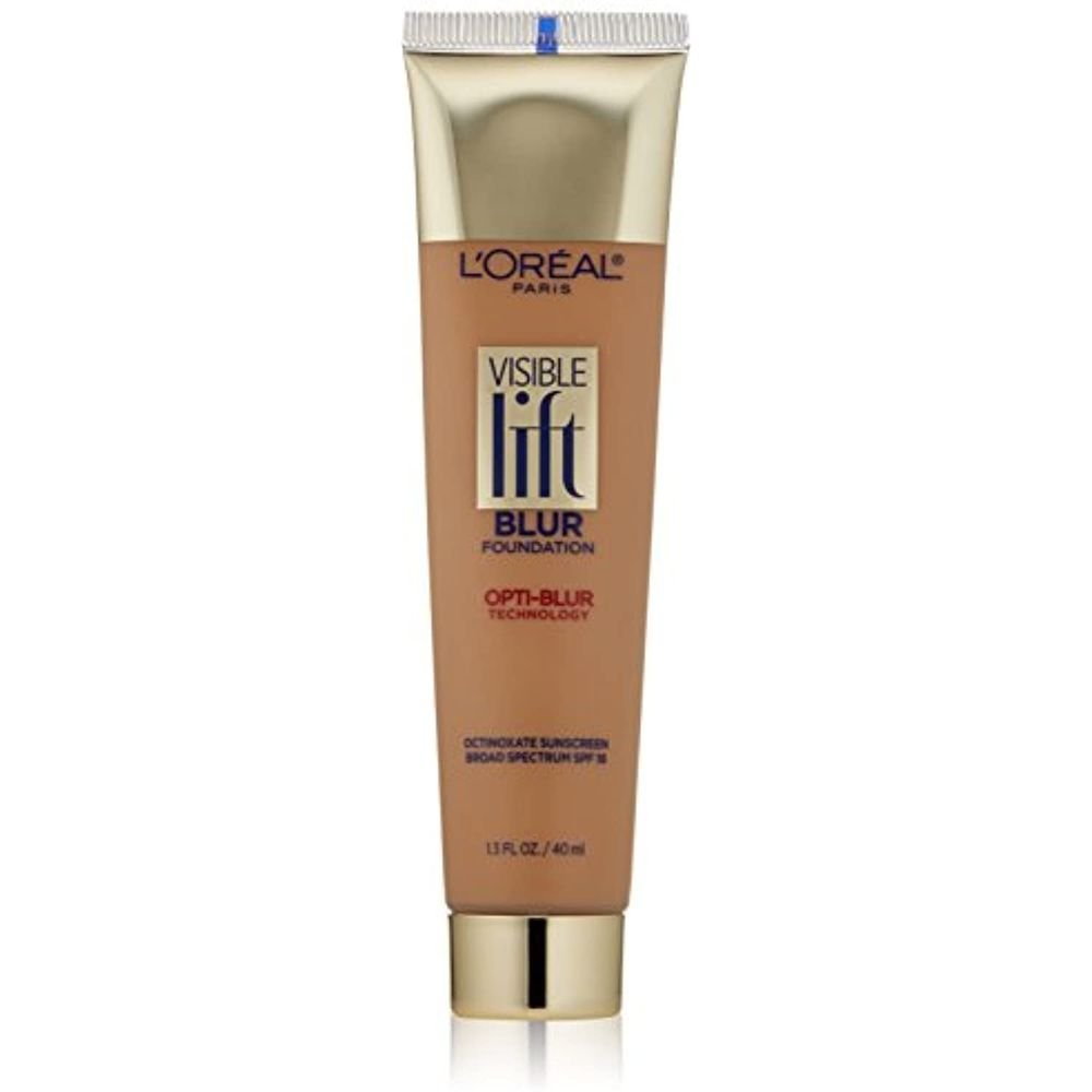 L'Oreal Paris Visible Lift Blur Foundation, Sun Beige, 1.3 Fl. Oz.