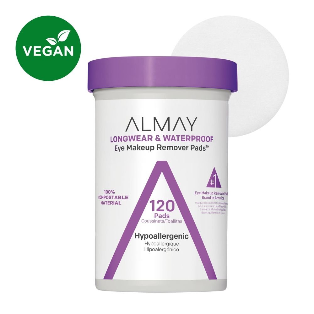 Almay Biodegradable Longwear and Waterproof Eye Makeup Remover Pads