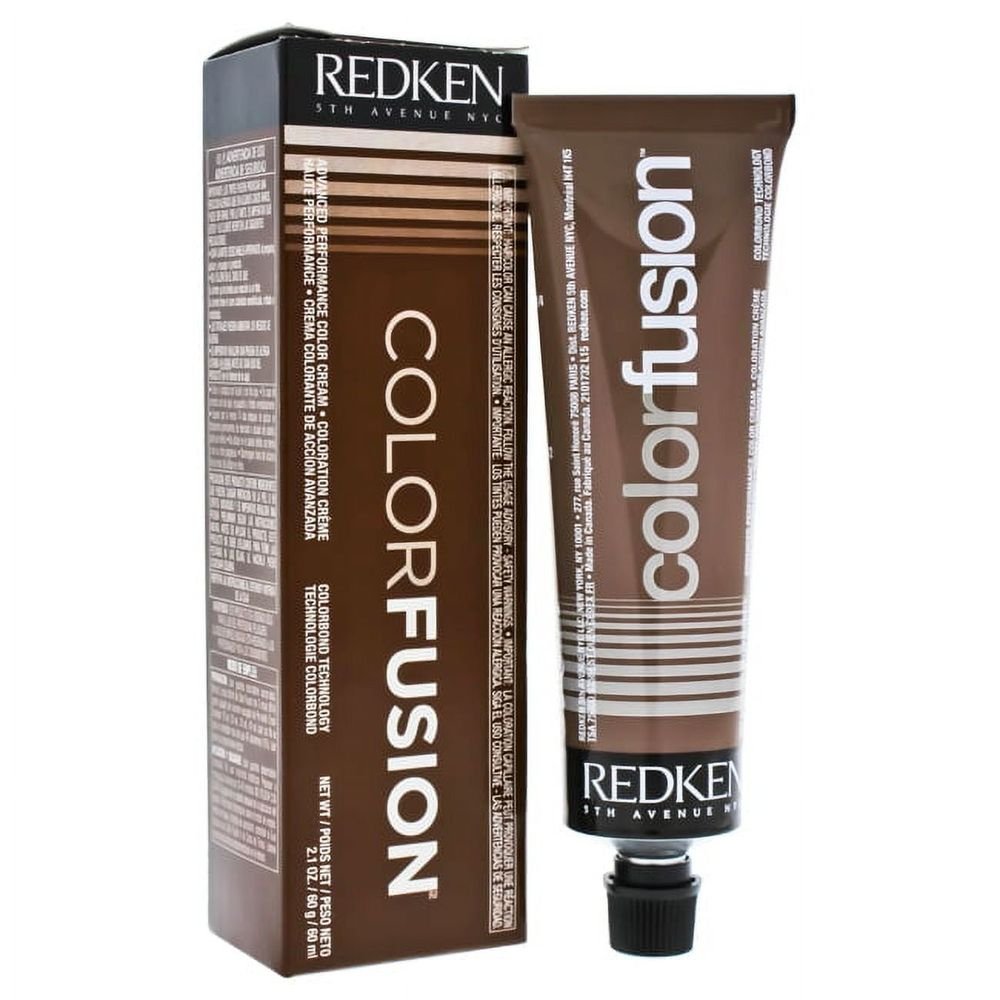 Color Fusion Color Creme Natural Balance # 6Ag Ash/Green by Redken for Women - 2.1 oz Hair Color