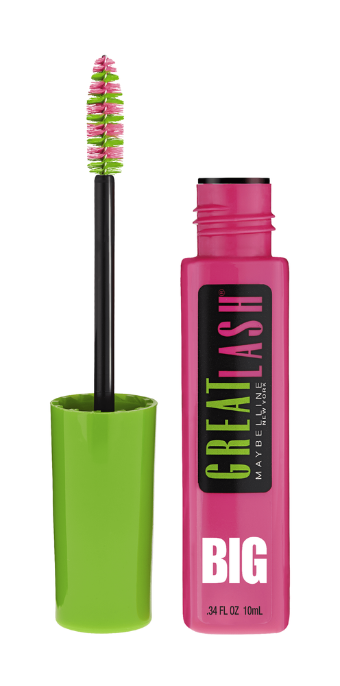 Maybelline Great Lash BIG Washable Mascara, Blackest Black