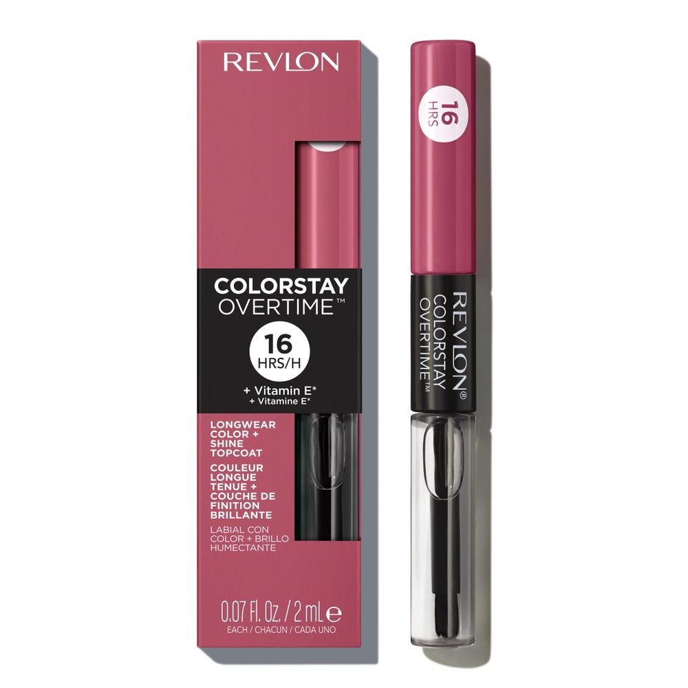 Revlon ColorStay Overtime Longwearing Gloss Lipstick with Vitamin E