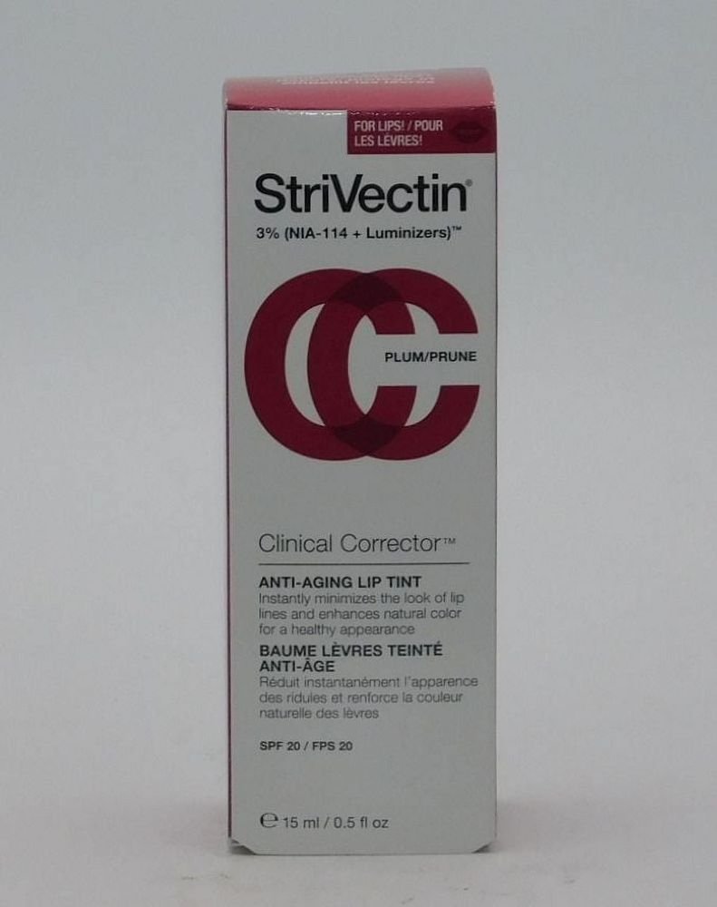 StriVectin Plum/Prune Clinical Corrector Anti-Aging Lip Tint 0.5 Fl Oz.
